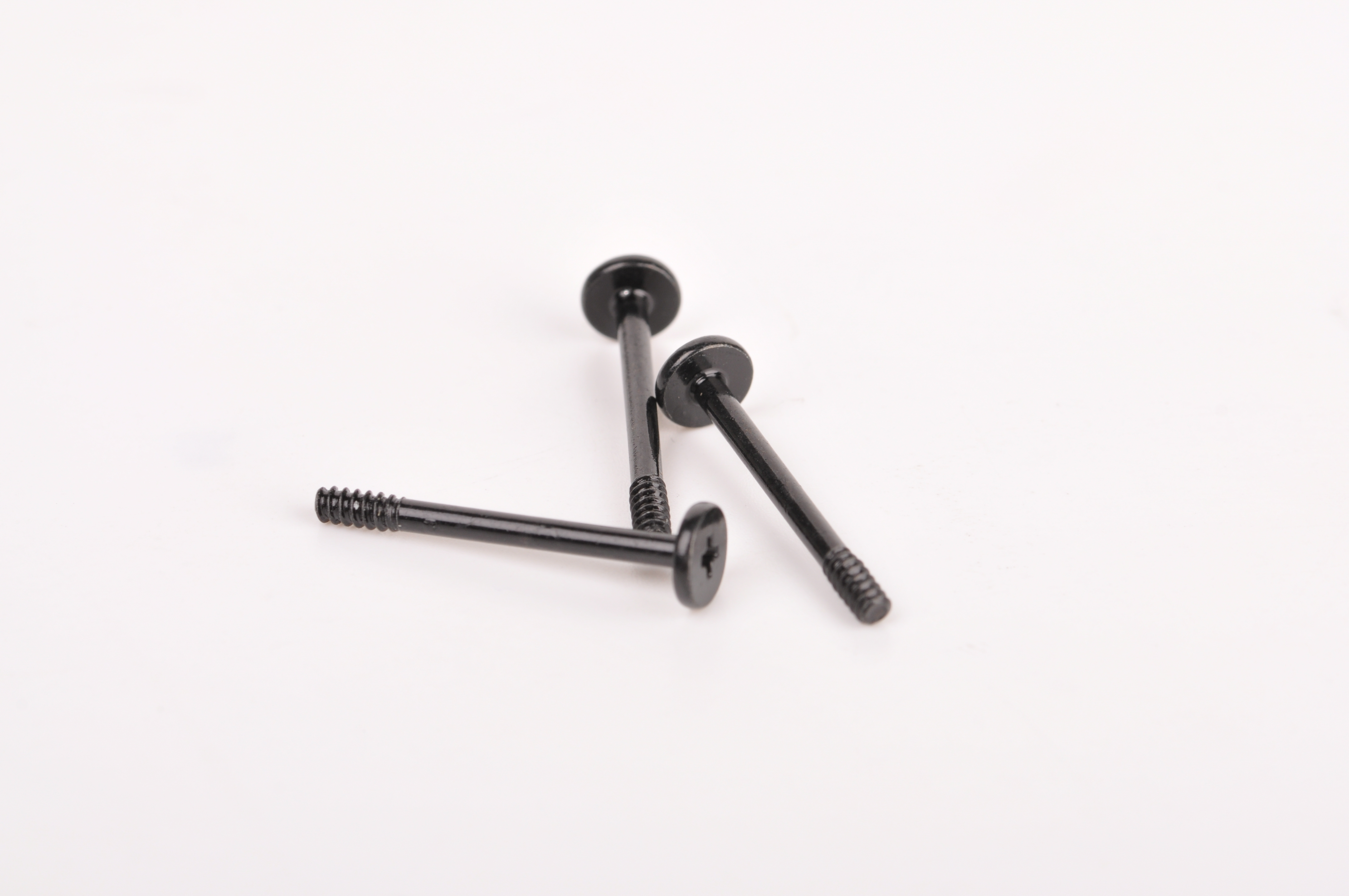 M2X20平頭半螺絲、鐵黑鋅